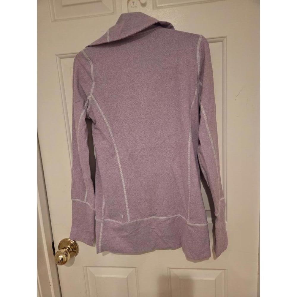 Lululemon Lavender and Purple Zip-Up Athletic Jacket Size 6 - Picture 7 of 9